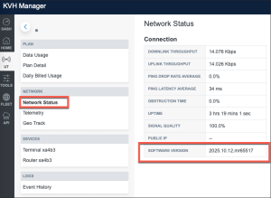 KVH Manager Starlink Version